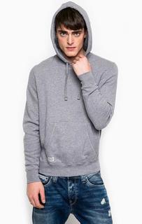 Серая толстовка с карманом-кенгуру Pepe Jeans
