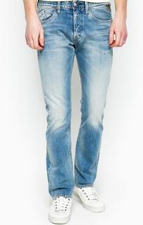 Прямые джинсы на болтах Replay