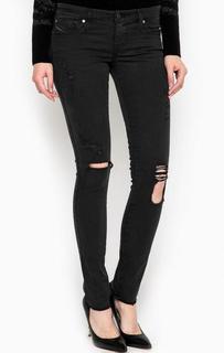 Рваные джинсы скинни Diesel