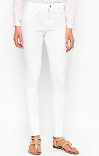 Зауженные белые брюки Mexx