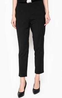 Укороченные черные брюки Maison Scotch