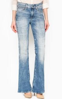 Синие джинсы расклешенного кроя G Star RAW