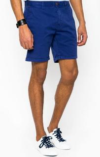 Хлопковые шорты синего цвета Scotch&Soda