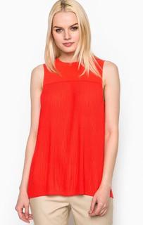 Красный топ свободного кроя Michael Michael Kors