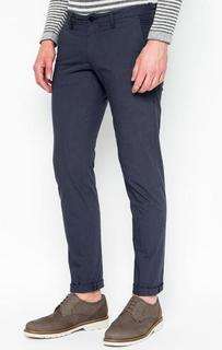 Хлопковые зауженные брюки Drykorn