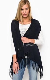 Синий жилет из хлопка Tom Tailor Denim