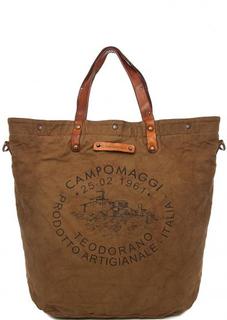 Вместительная текстильная сумка Campomaggi