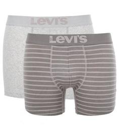 Комплект из двух серых трусов-боксеров Levis®