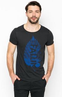 Черная футболка с принтом Strellson