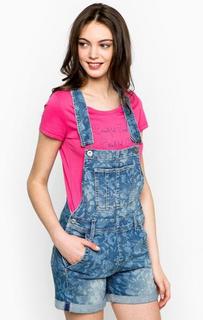 Короткий джинсовый комбинезон Mustang