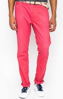 Розовые хлопковые чиносы Scotch&Soda