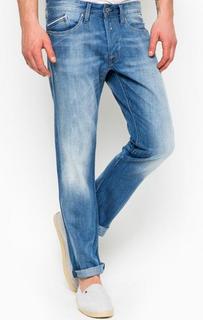 Прямые джинсы на болтах Replay
