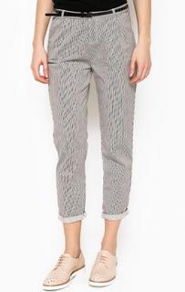 Укороченные брюки в полоску Maison Scotch