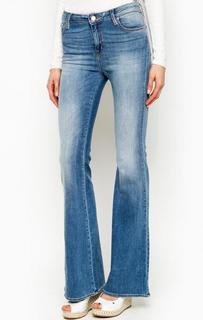 Расклешенные синие джинсы Gas