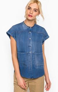 Рубашка из лиоцелла с двумя карманами Maison Scotch