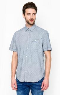 Рубашка из хлопка с короткими рукавами Lerros