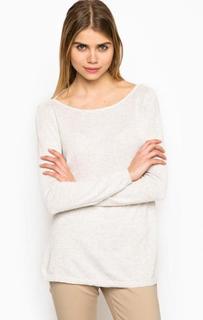 Удлиненный серый джемпер Vero Moda