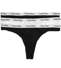 Комплект из трех трусов-стрингов Calvin Klein
