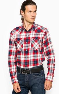 Клетчатая рубашка из хлопка на кнопках Levis®