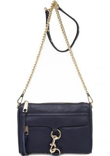 Кожаная сумка со съемной плечевой цепочкой Rebecca Minkoff
