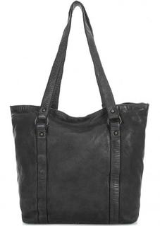 Сумка из натуральной кожи с длинными ручками Gianni Conti