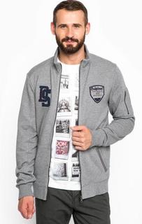 Толстовка из хлопка с нашивками Tom Tailor