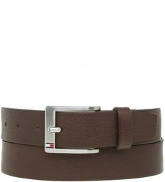 Классический кожаный ремень Tommy Hilfiger