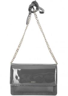 Маленькая кожаная сумка через плечо Dkny