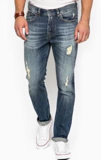 Рваные зауженные джинсы Mustang