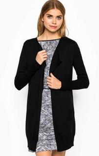 Удлиненный кардиган из вискозы и полиамида Gas