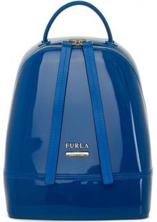 Синий рюкзак из искусственного материала Furla