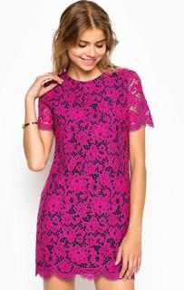 Короткое платье прямого кроя Juicy Couture