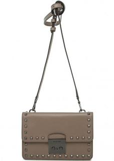 Кожаная сумка через плечо с металлическими элементами Michael Michael Kors