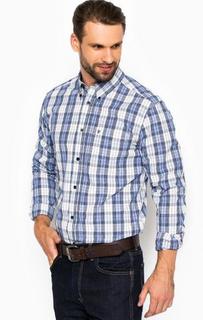 Хлопковая рубашка в клетку Wrangler