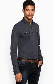 Рубашка из хлопка с карманами Guess