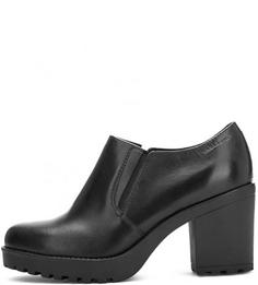 Кожаные ботильоны на каблуке Vagabond