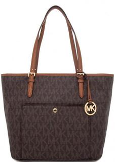 Коричневая сумка из искусственной кожи Michael Michael Kors