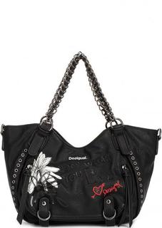 Сумка из искусственной кожи со съемным ремнем Desigual