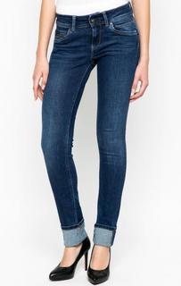 Синие зауженные джинсы Pepe Jeans