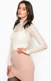 Джемпер ажурной вязки из шерсти и акрила Pinko