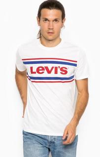 Футболка из хлопка с круглым вырезом Levis®