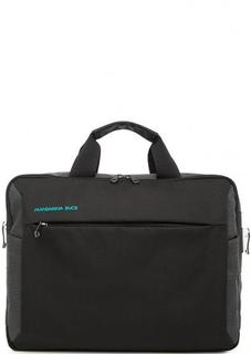 Черная текстильная сумка со съемным ремнем Mandarina Duck