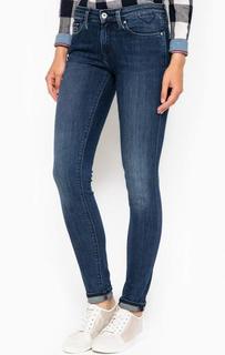 Синие джинсы скинни с классической посадкой Hilfiger Denim