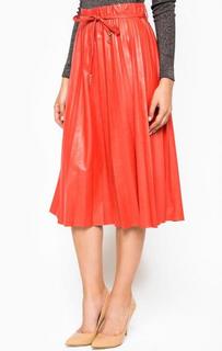 Плиссированная юбка с поясом Patrizia Pepe