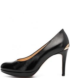 Кожаные туфли на шпильке Högl