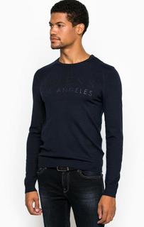 Джемпер из акрила и шерсти с круглым вырезом Guess