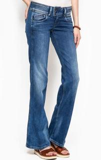 Расклешенные джинсы с низкой посадкой Pepe Jeans