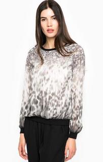 Блуза с животным принтом Guess