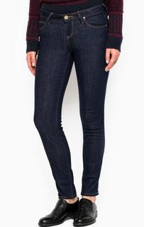 Синие джинсы скинни Lee