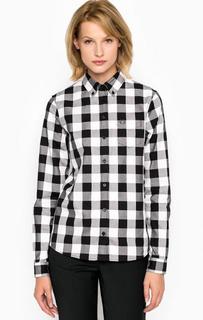 Слегка приталенная рубашка из хлопка в клетку Fred Perry